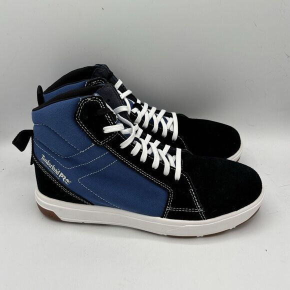 Timberland Mens BERKLEY Blue Comp Safety Toe Sz 6 Medium (D) Sneaker Work - Picture 4 of 9